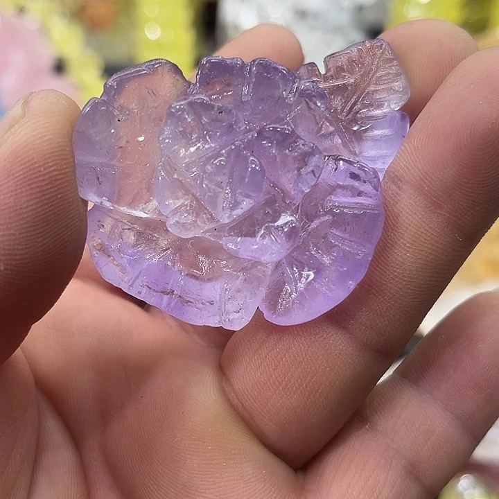 银S925镶嵌紫晶珠宝半成品