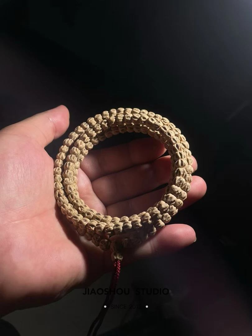 【巅-莲花多棱】教授出品热振莲花桩多棱高密度百香籽脖挂