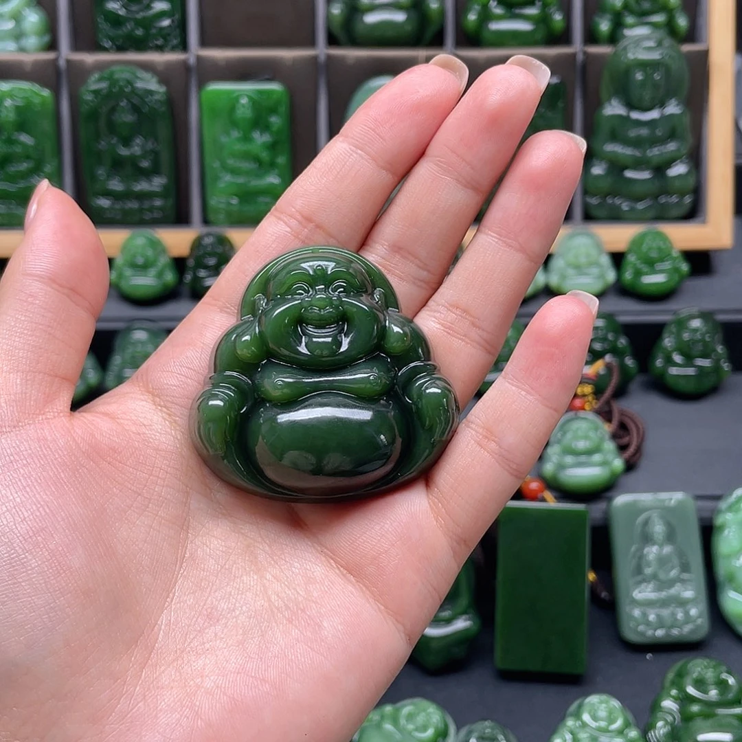 开***～和田玉未镶嵌颈饰