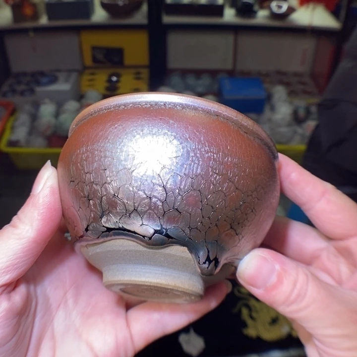 茶盏不带礼盒，建盏主人杯