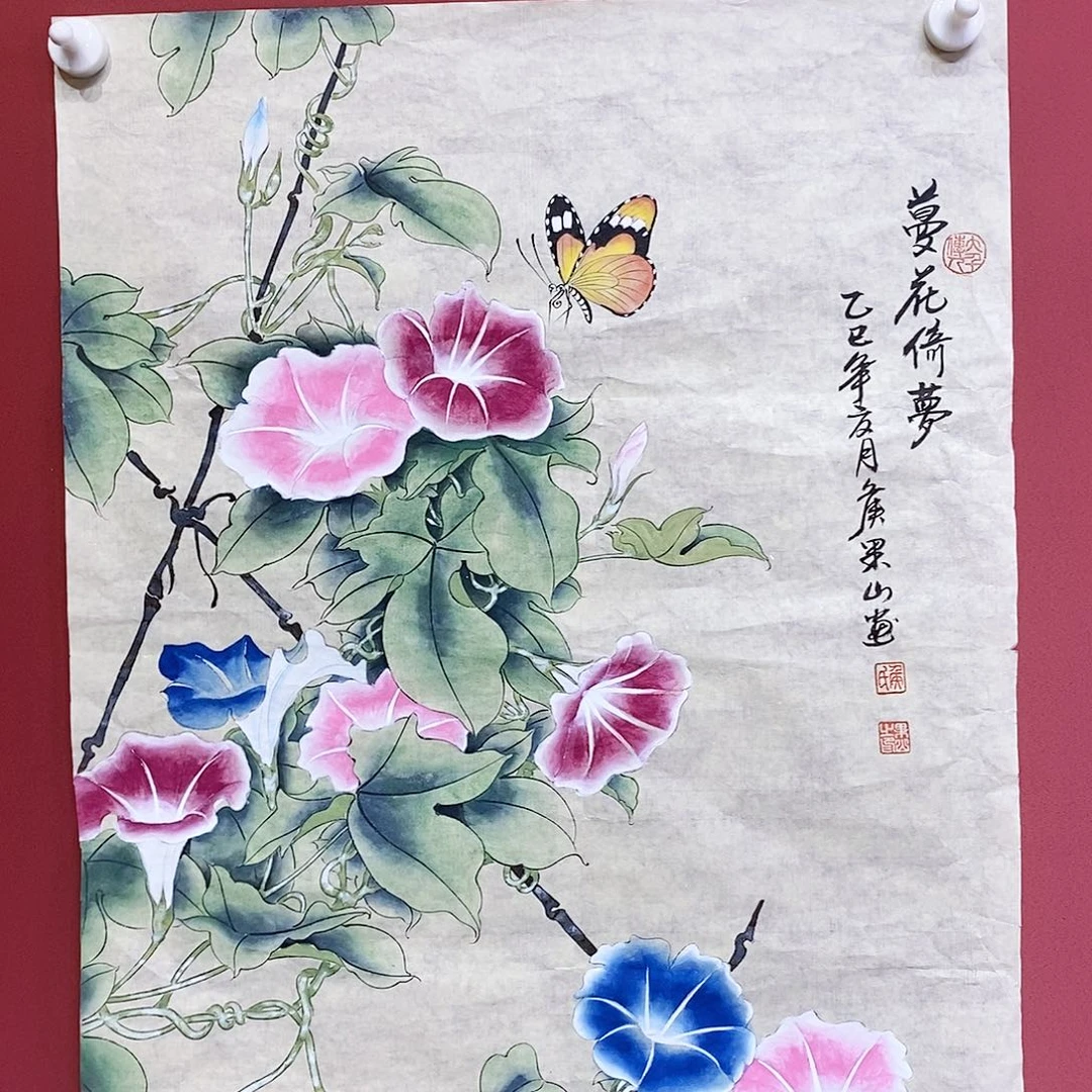 国画大风堂嫡传-侯果山老师作品路