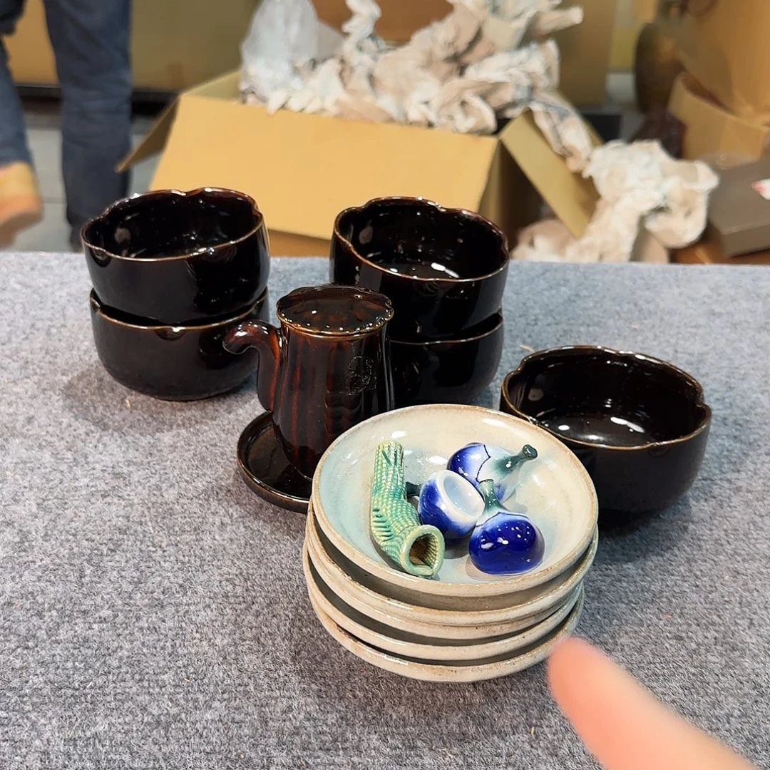 陶瓷中古艺术工艺美术品