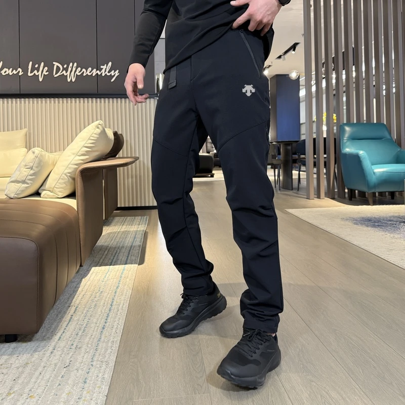 (特2)软壳冲锋裤-春夏新款3333D三岔路口户外三防冲锋裤