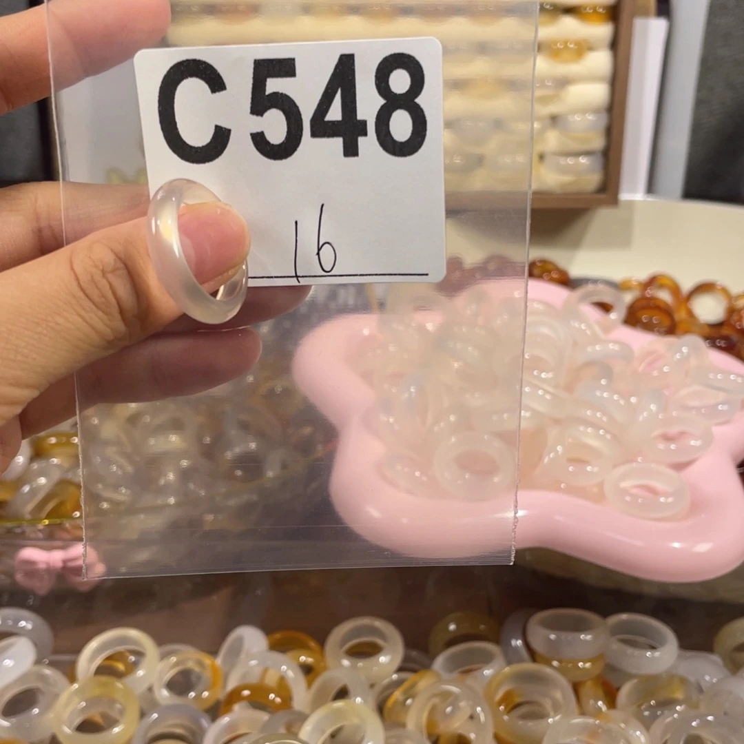 未镶嵌戒指玛瑙/玉髓548