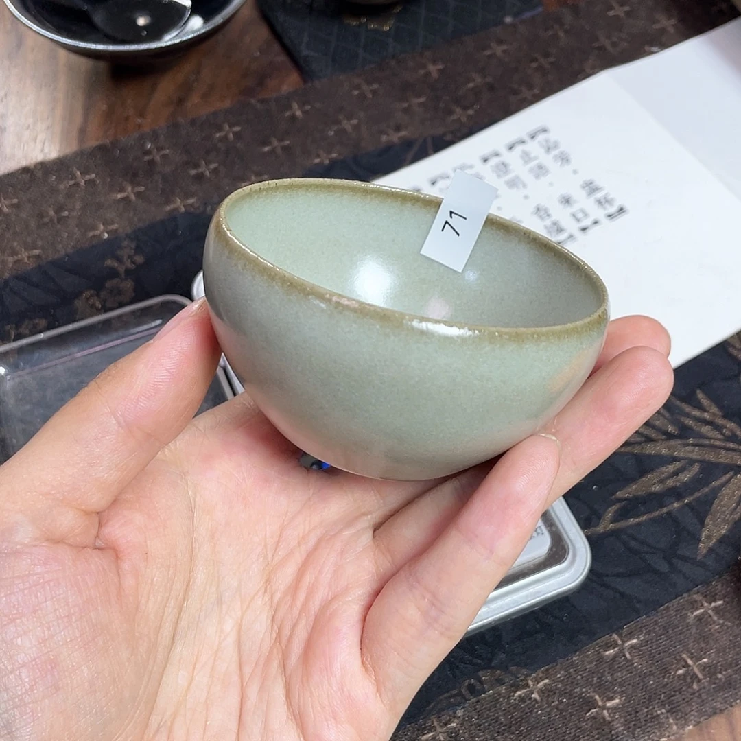 茶盏71 福临号建盏柴烧薄胎