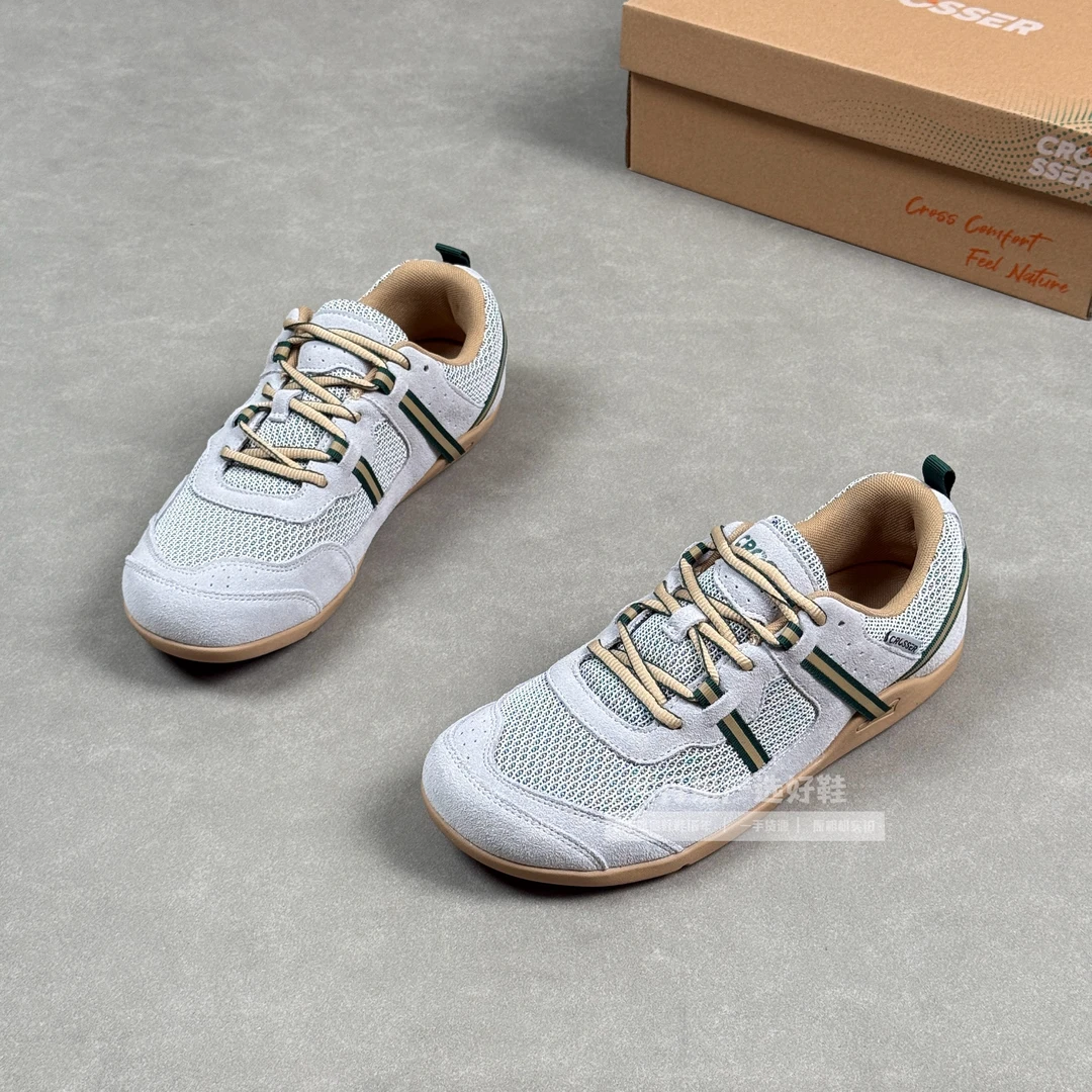 老美4E宽楦赤足运动男女鞋轻便防滑越野综合训练鞋