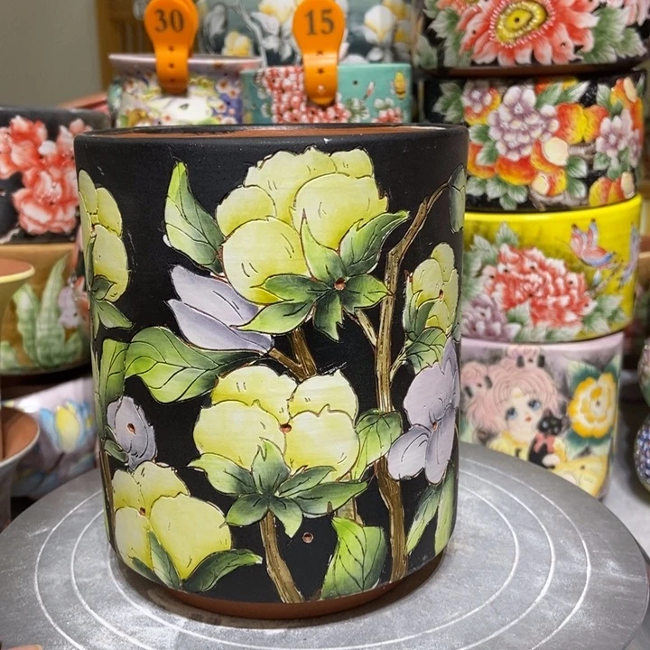 景德镇艺术手绘作品