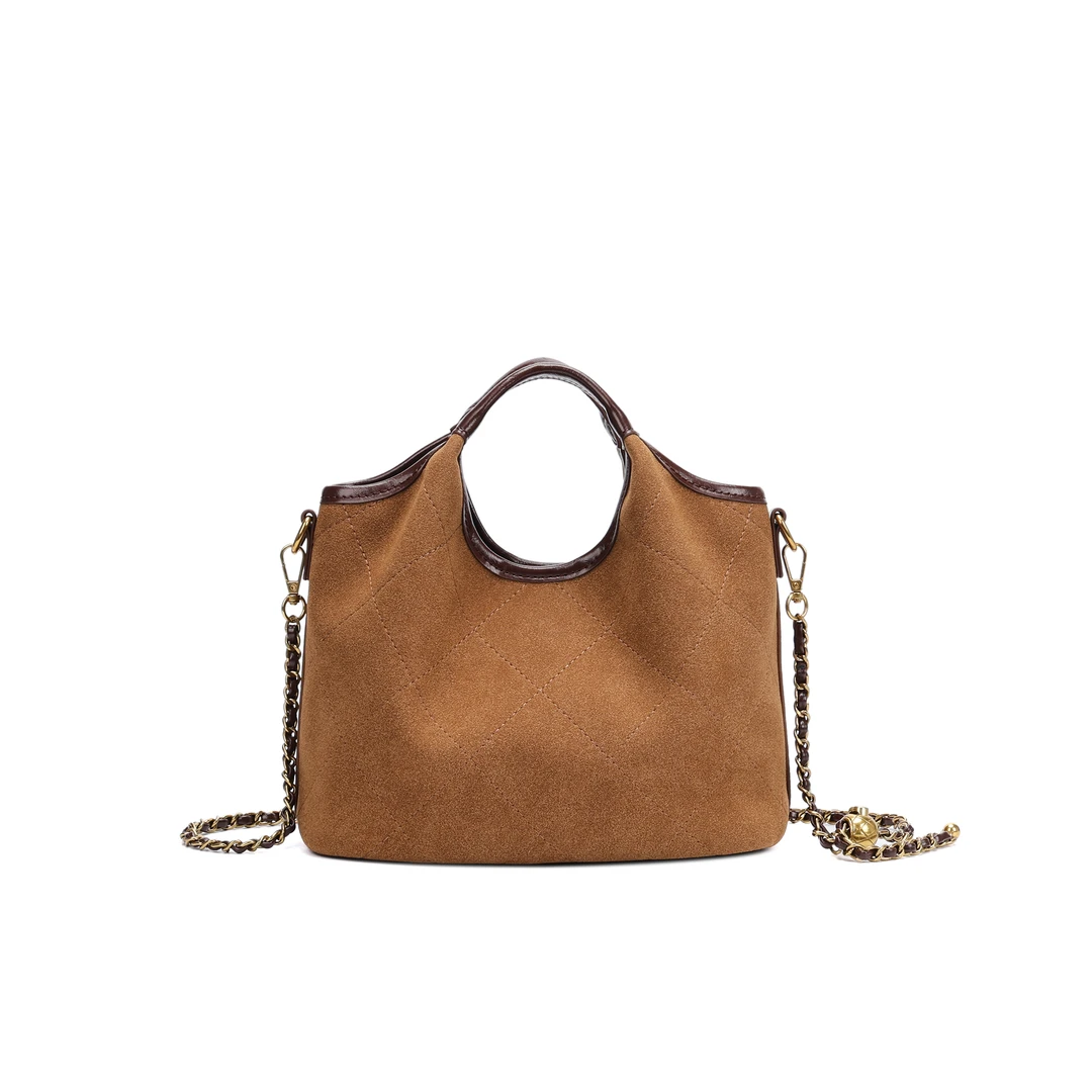 【B076】休闲百搭时尚菜篮子手提包包2553#（尺寸24*11*17）