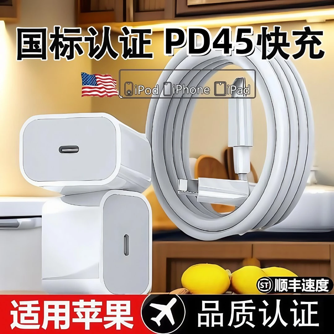 适用苹果快充线充电器快速iPhone14/13/12/11/X/8/7/8P车载数据线