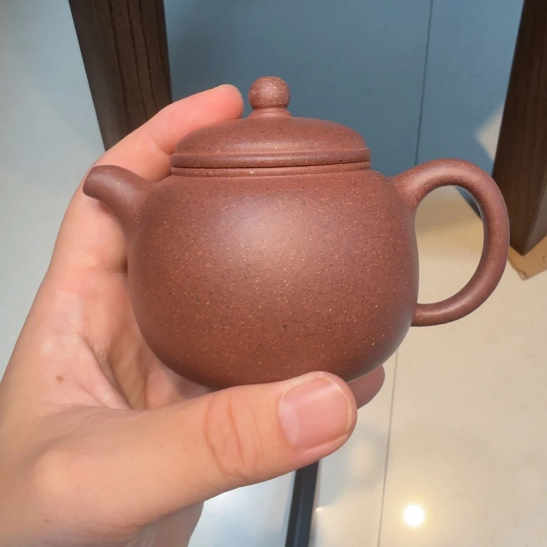 茶杯底槽青小郭紫砂