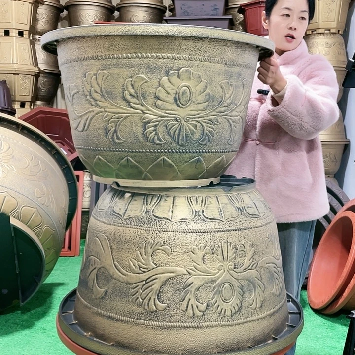 圆盆古铜七零两个