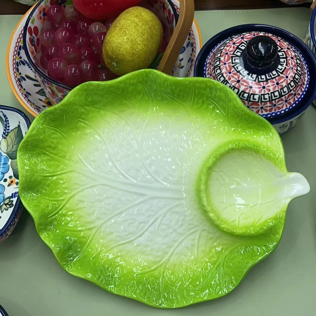 10英寸白菜饺子盘