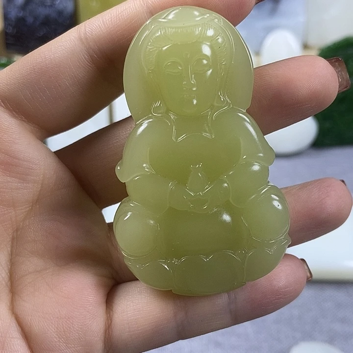 颈饰未镶嵌和田玉