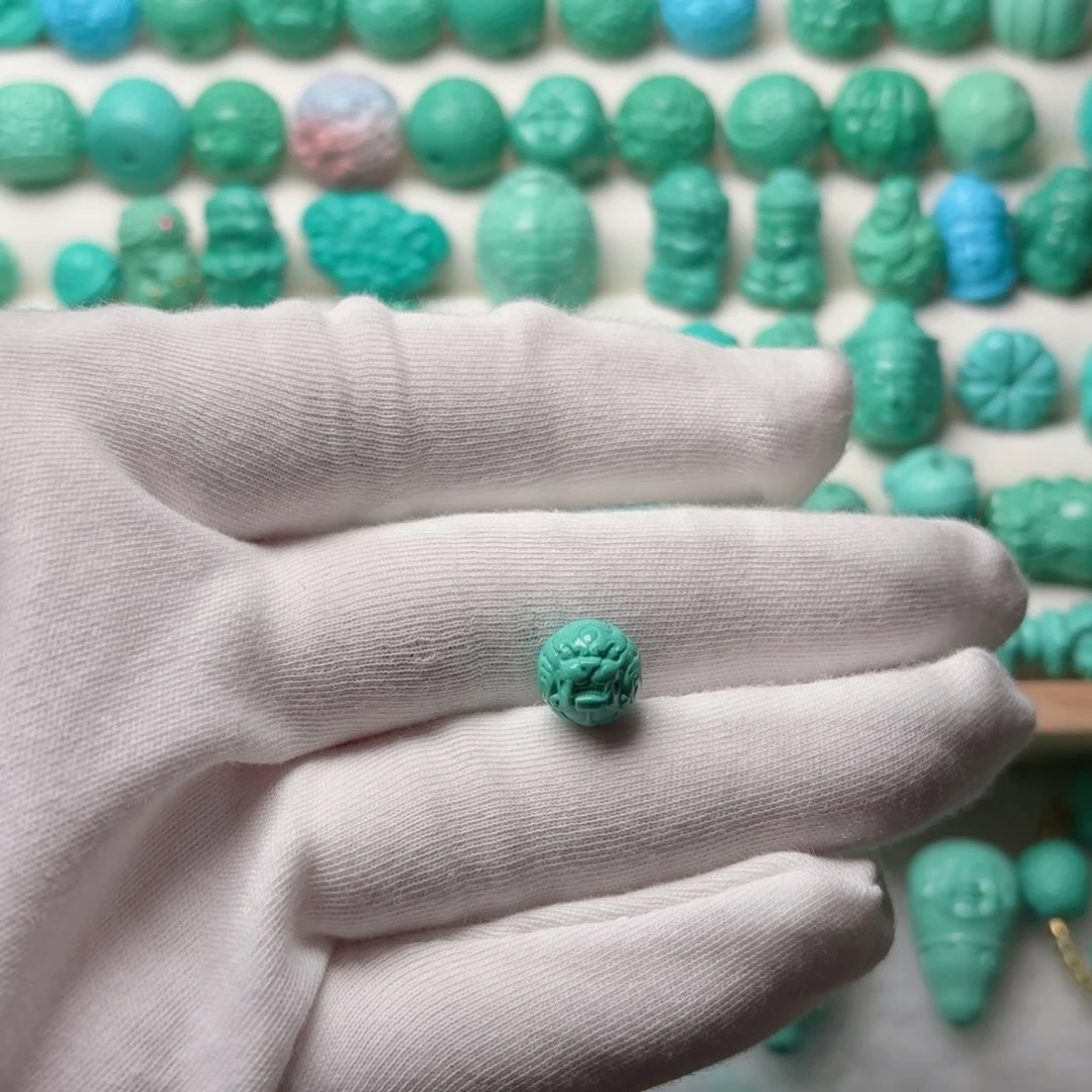 卡9尺寸貔貅圆珠高瓷