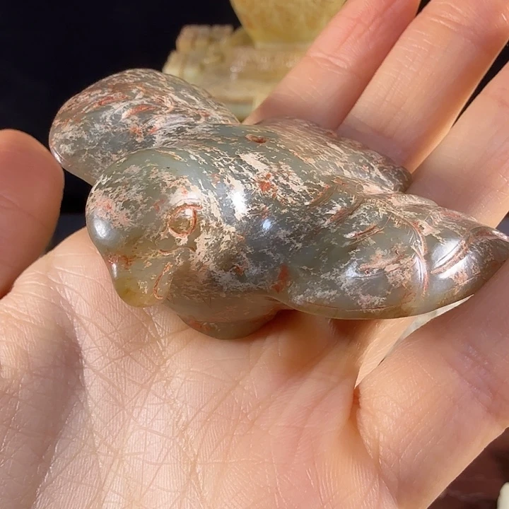 f***n和田玉未镶嵌挂件