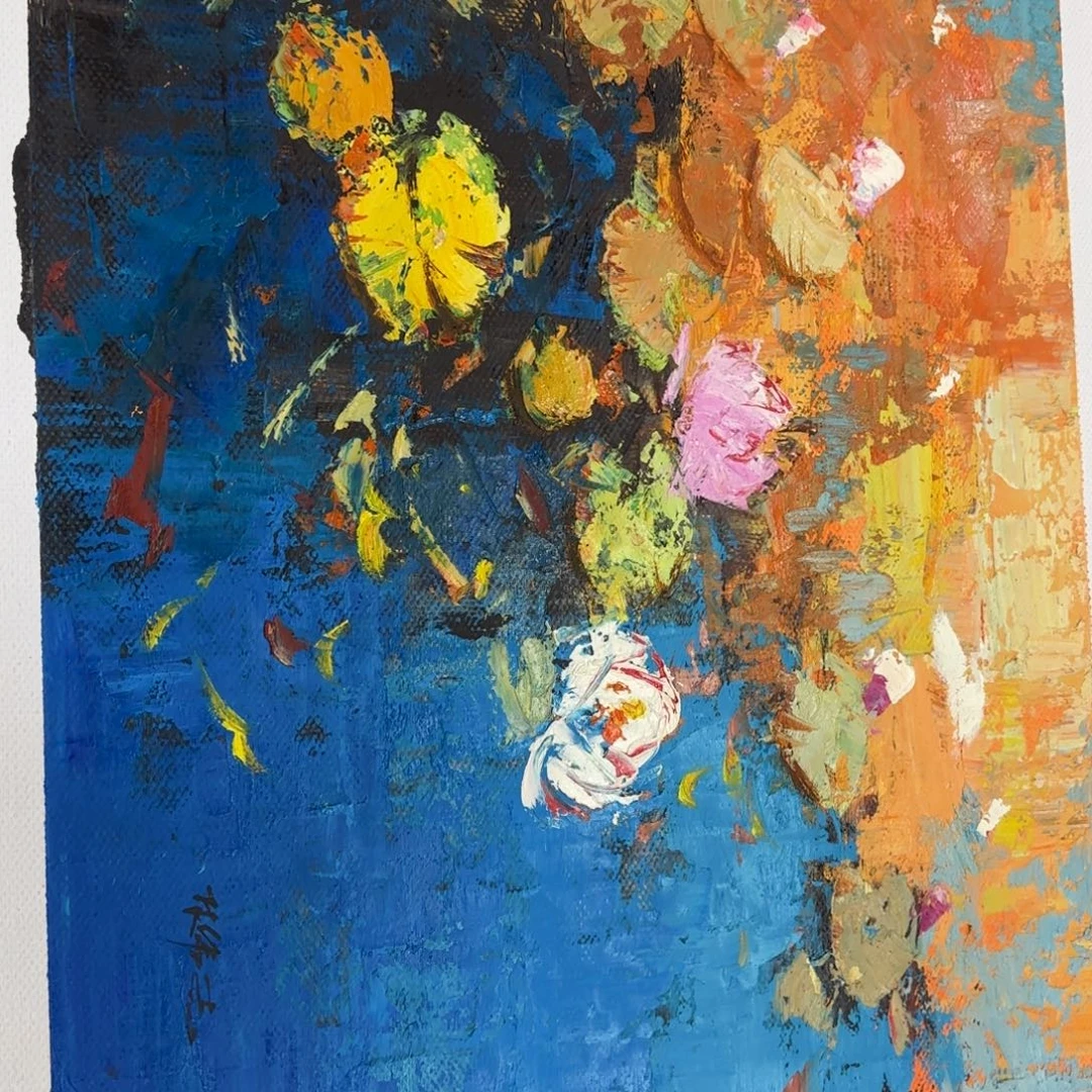 油画加油加油努力加油加油