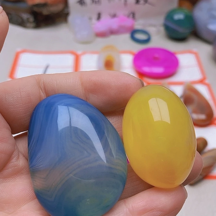 【闪购商品】未镶嵌玛瑙/玉髓珠宝半成品用****7