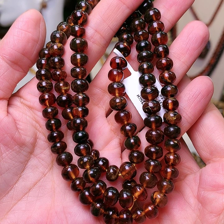 琥珀裸石未镶嵌抚顺琥珀