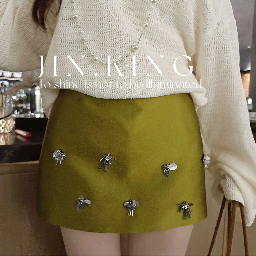 【JIN_KING】女装高奢裙裤包臀精致时髦夏季女裙裤J0007