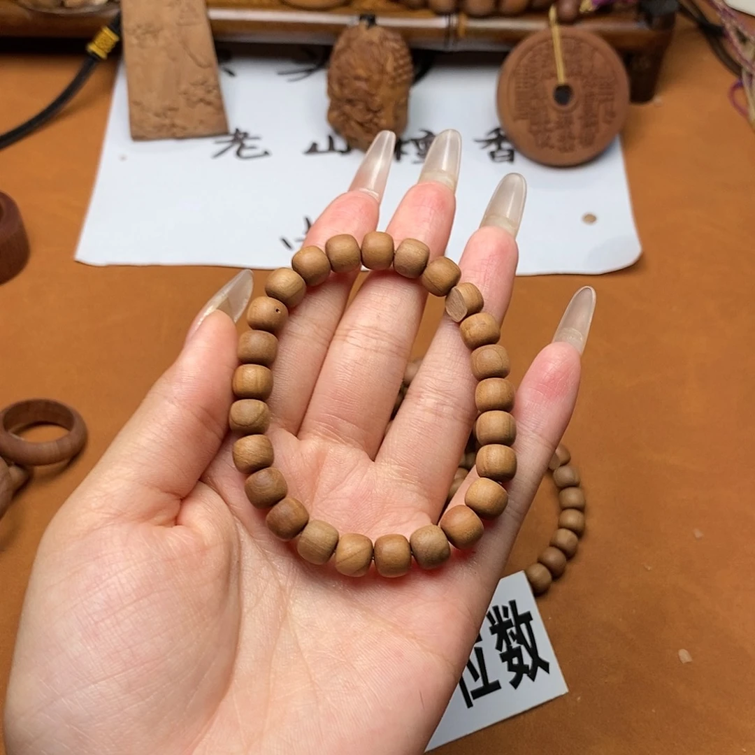 檀香木手串/手链7*8手串黑