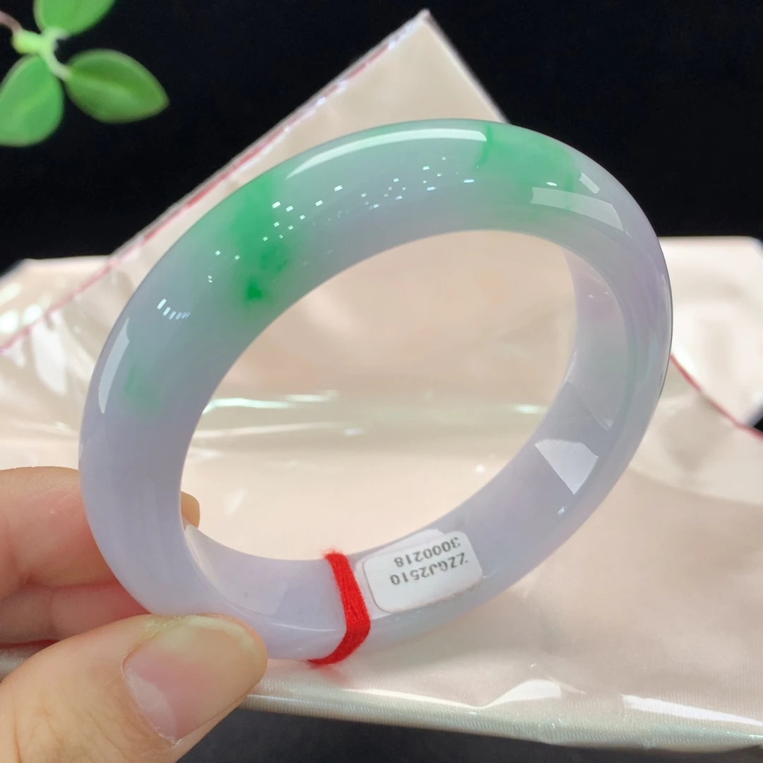 翡翠未镶嵌手镯0218