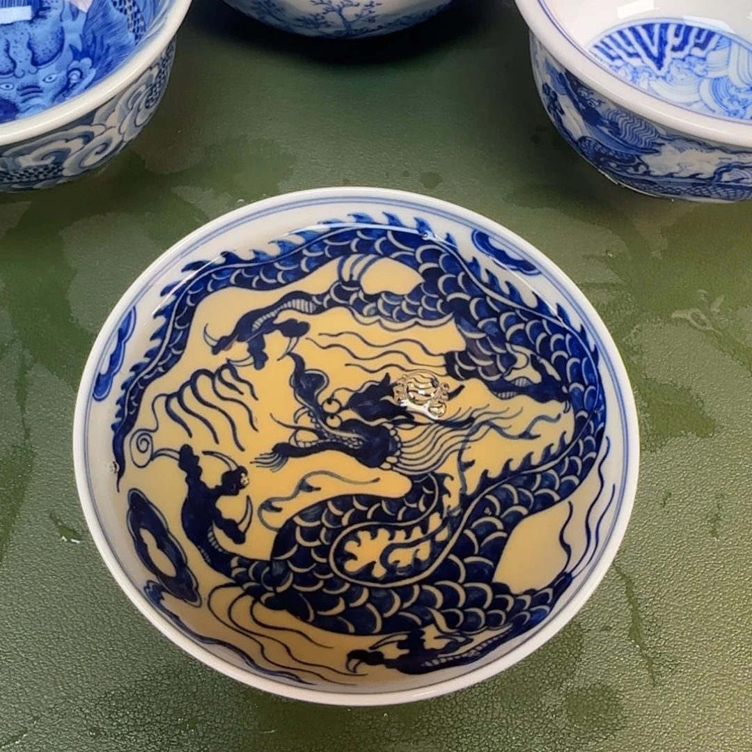 景德镇纯手绘茶具圆圆267