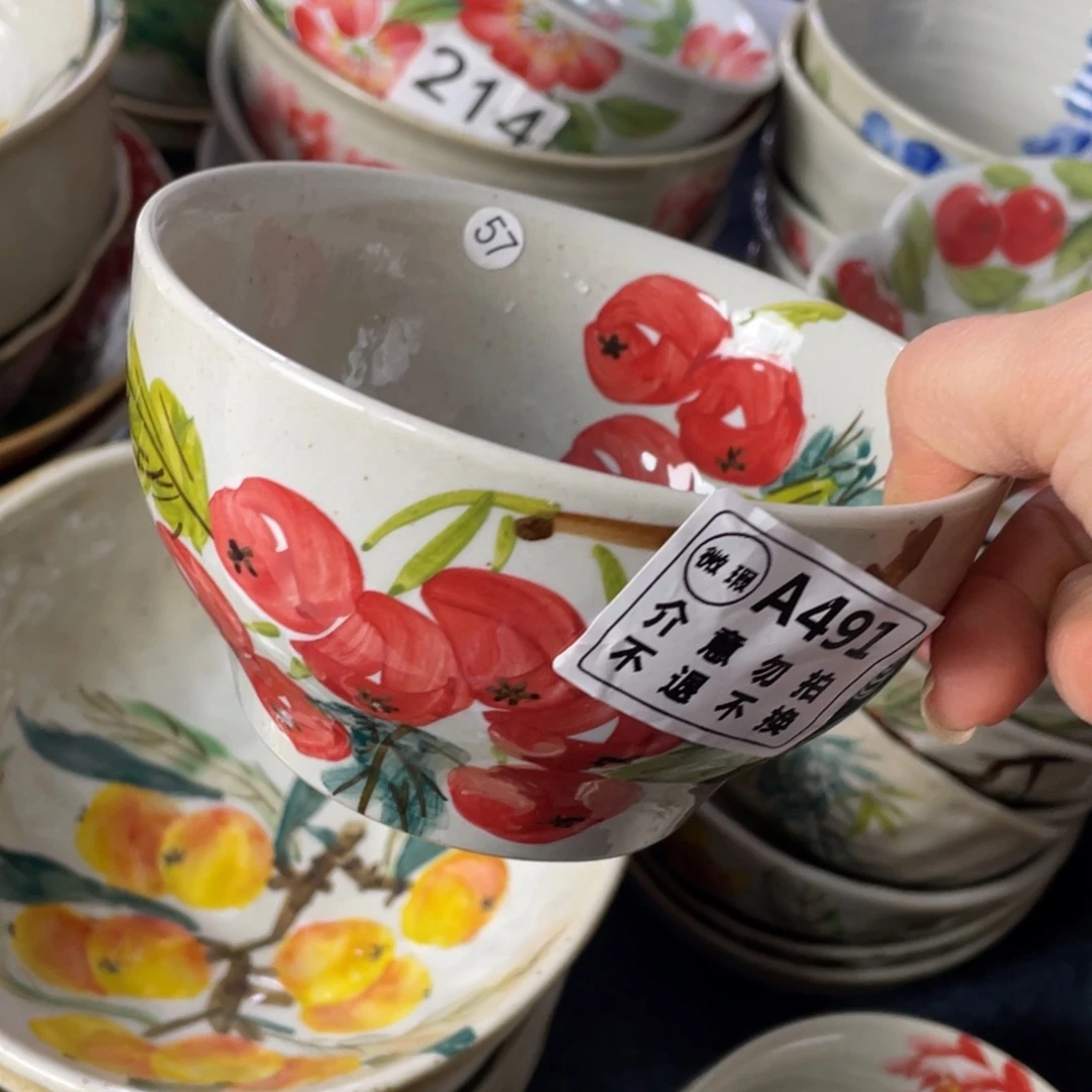 碗景德镇高温陶瓷口径12