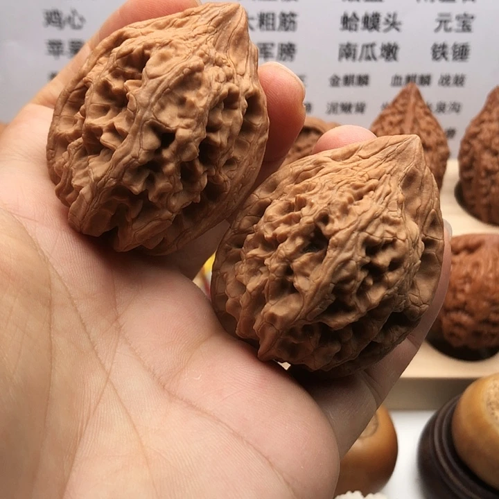 把件文玩核桃万**斯大沽石，边40