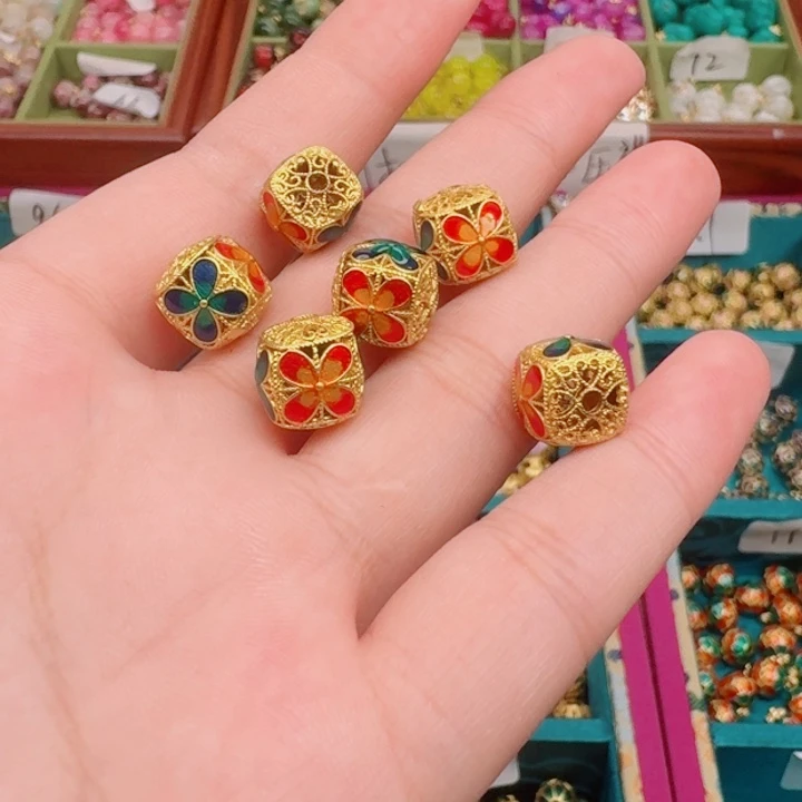 圆珠扣铜扣压襟盘扣