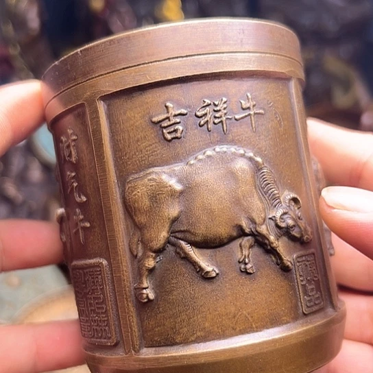 铜制文玩把玩物件