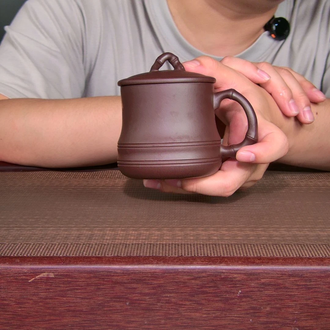 茶杯紫砂高货放漏