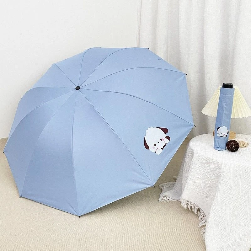 帕恰狗晴雨两用加大加固抗风雨伞防晒遮阳太阳伞学生可爱ins便携