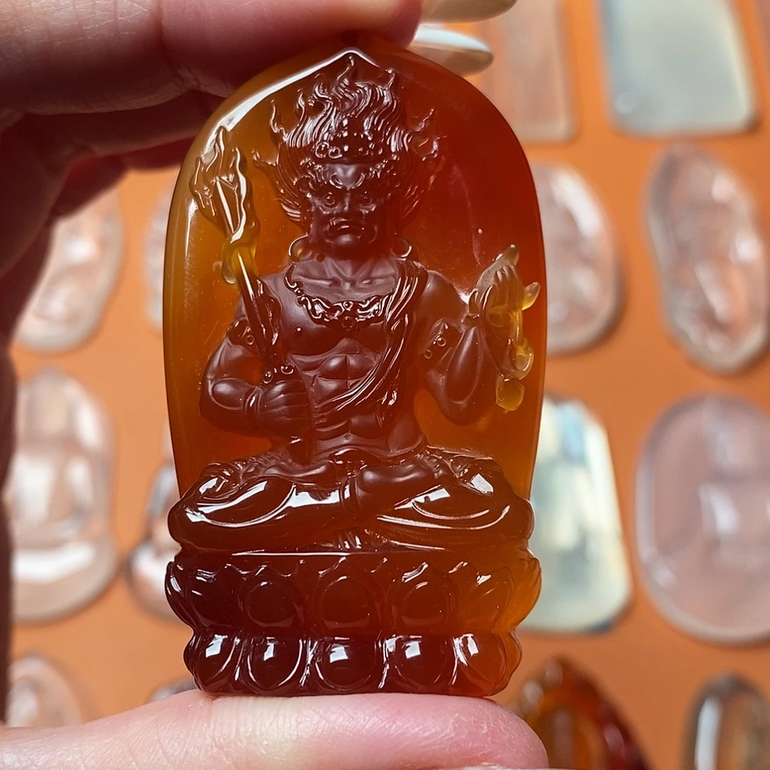 P***g玛瑙/玉髓未镶嵌颈饰