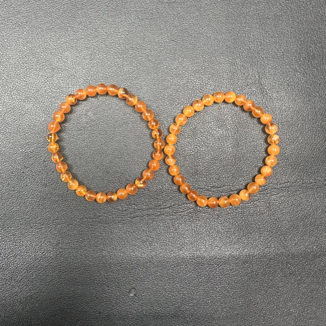 【玉经纶】45573/Q27-琥珀手串-多样性发其一