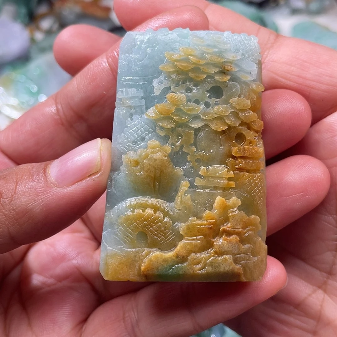 未镶嵌定制翡翠翡玉缘翡翠