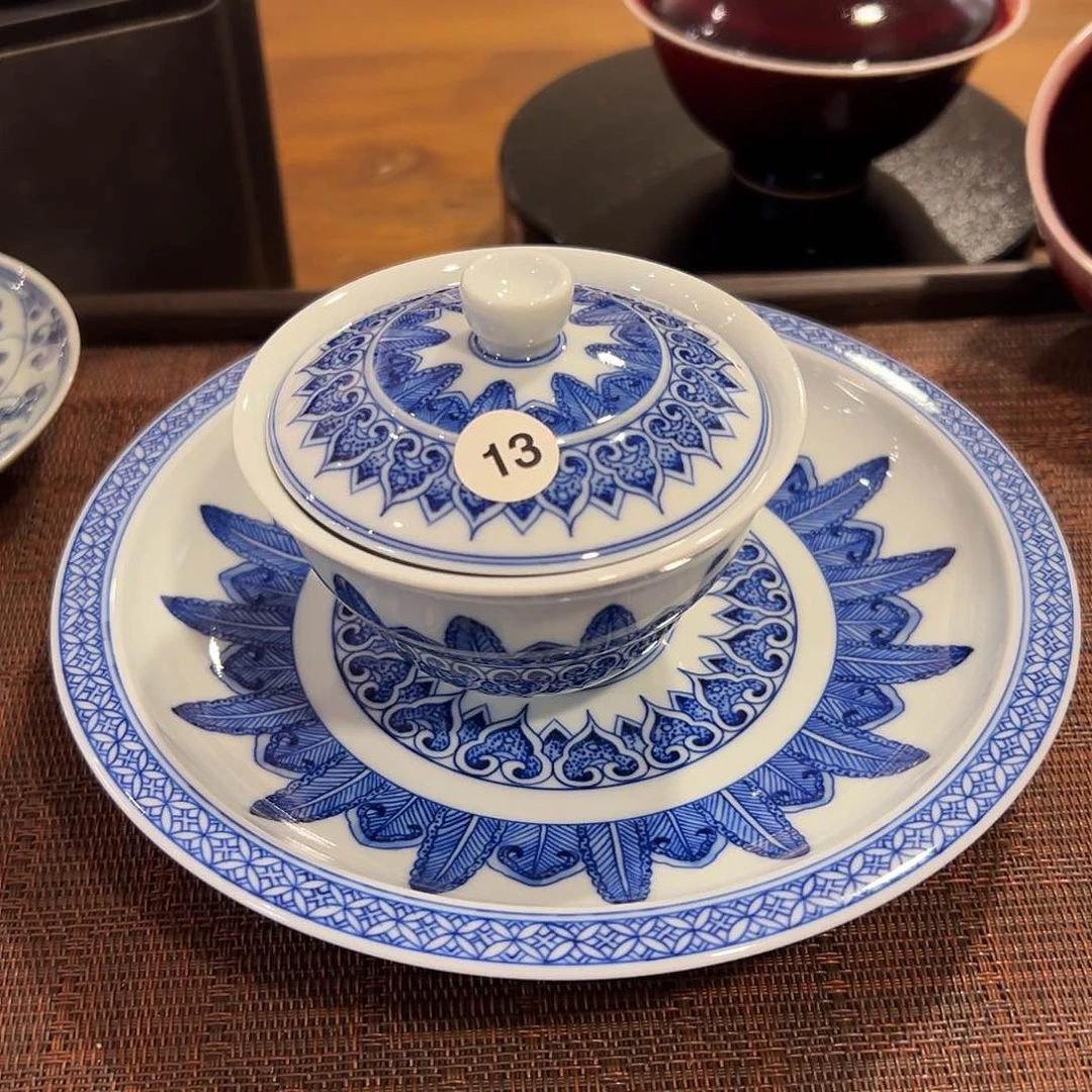青**子景德镇陶瓷艺术品13一套