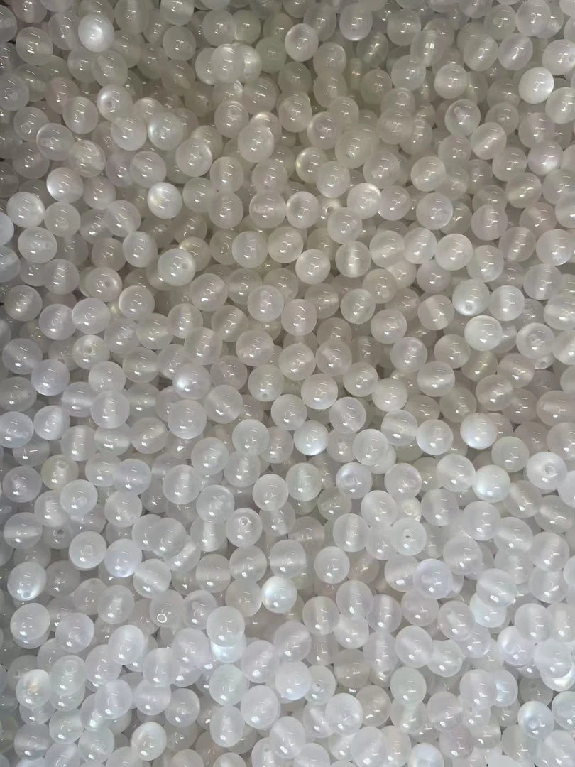 卡10mm（挖呀挖）光变散珠DIY饰品 变色树脂手串珠子