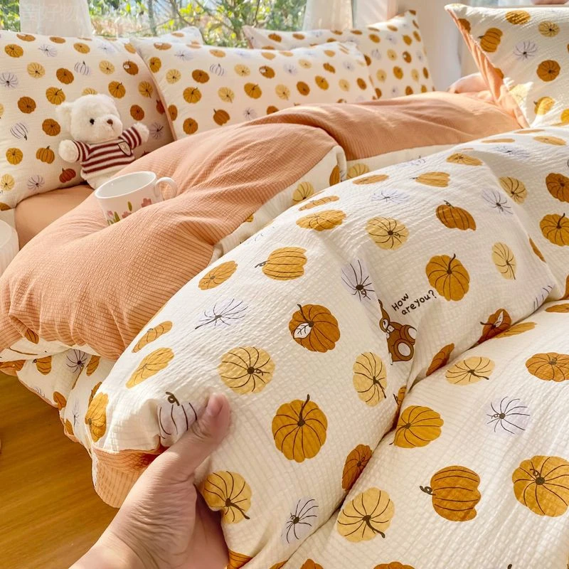 新疆学生宿舍被套单件非单人全棉纯棉被罩水洗棉被单秋包邮