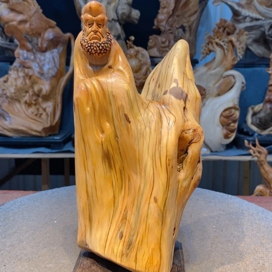 柏木（崖柏）根雕摆件