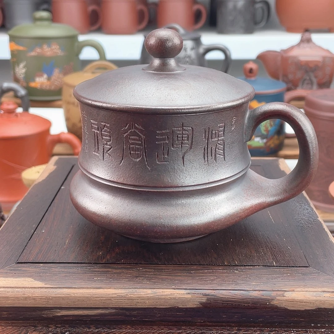 紫砂茶杯高档紫砂茶具套装