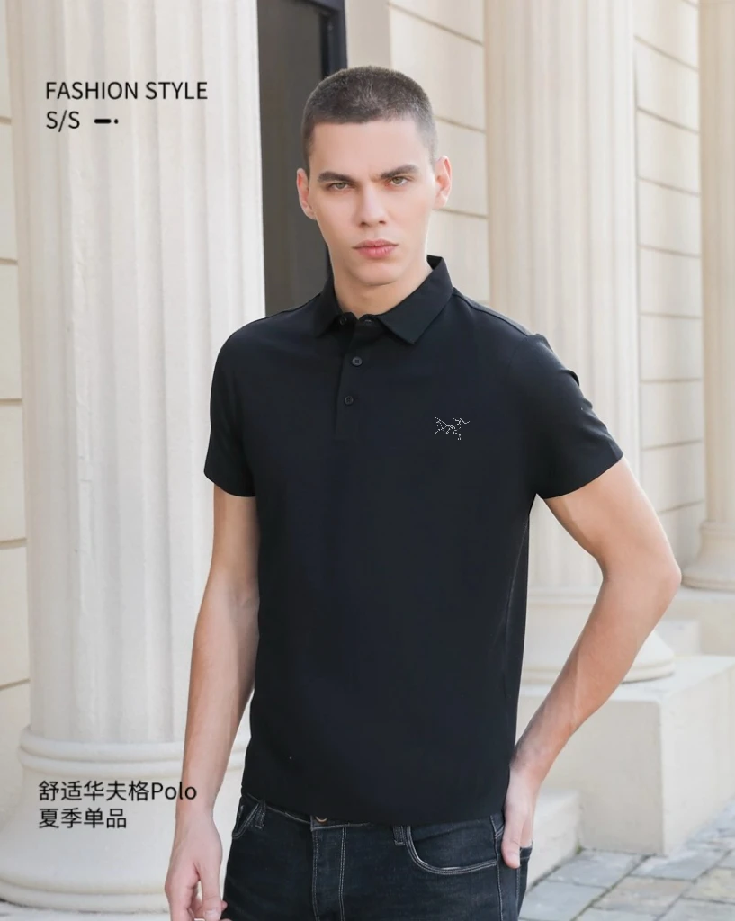 （房哥专属-V9）2025年夏季新款百搭潮流时尚设计师户外冰丝短袖