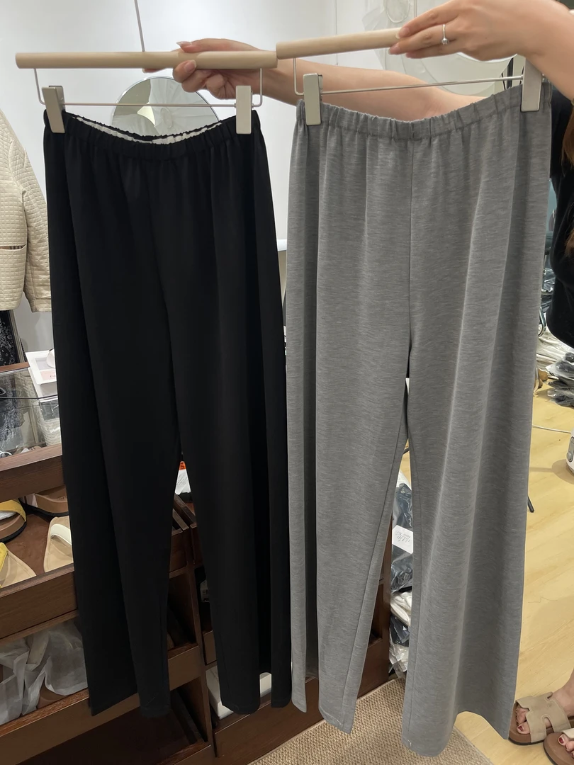 真一ZY·砂洗版本【duangduang奶冻裤2.0】夏季窄版显瘦高级感直筒裤