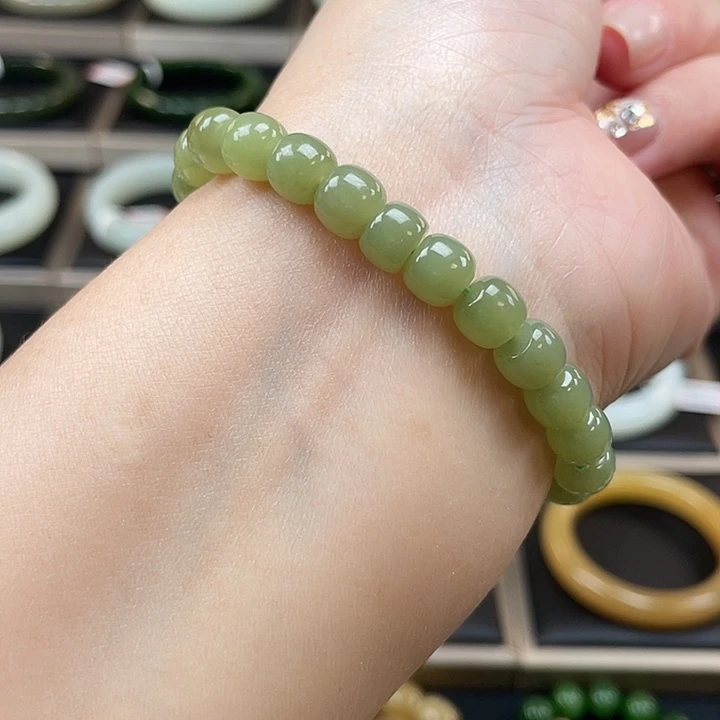 和田玉未镶嵌手串