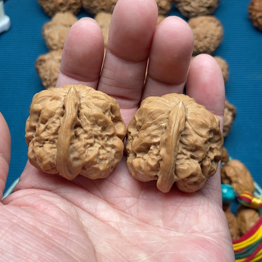 文玩核桃把件一帆风顺蛤蟆头