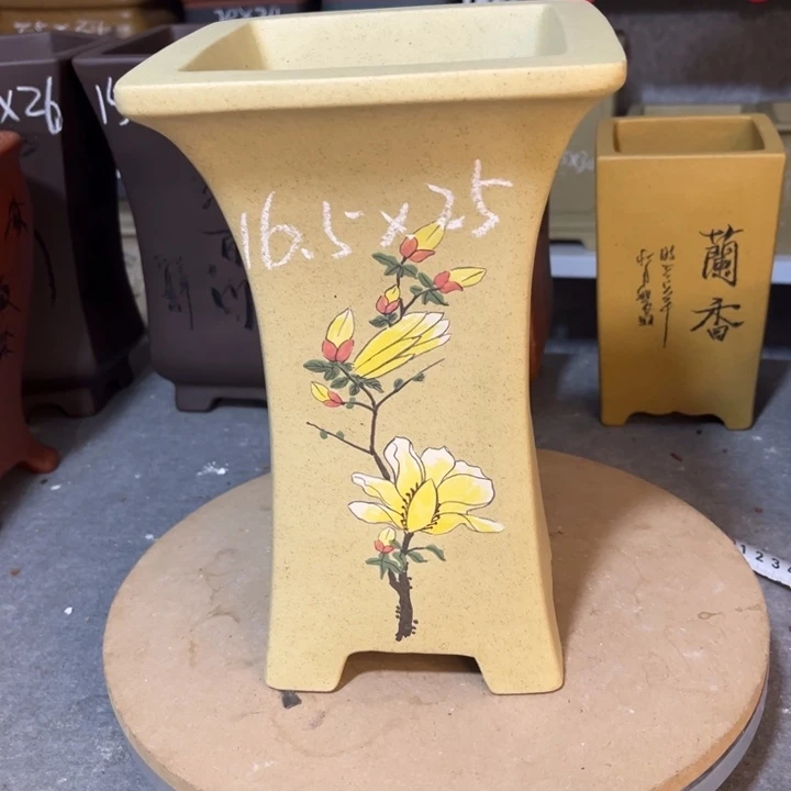紫砂花盆紫砂花盆