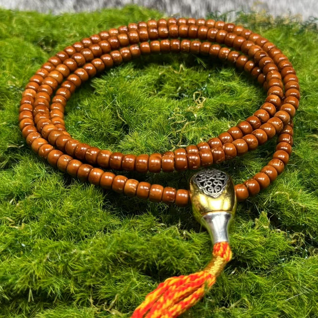 尺寸5mm左右紫金鼠实心直切多圈一条《小鱼文玩》E019