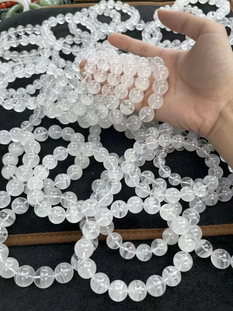 【小耿珠宝】喜马拉雅白幽灵手串（多样性发其一）