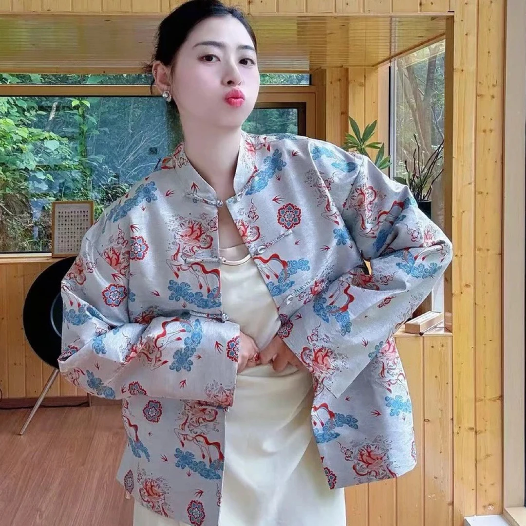 山水一色 | 中式服装 九色鹿