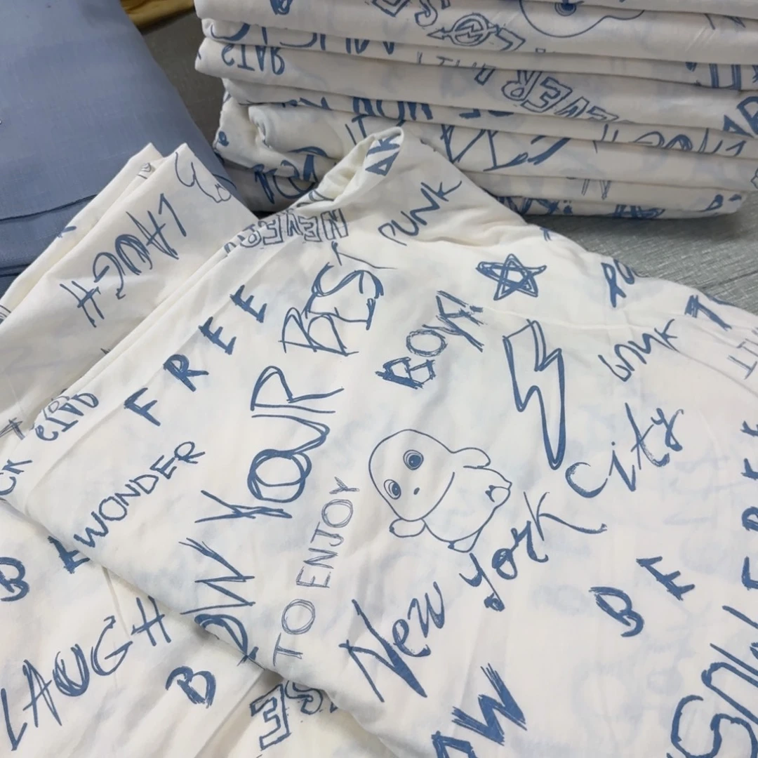 218号。奶龙全棉。汗布。两米