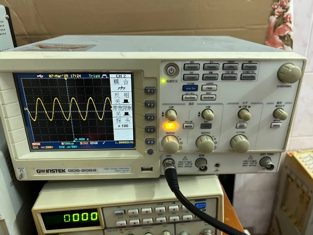 8新  60V数字示波器2通道坏